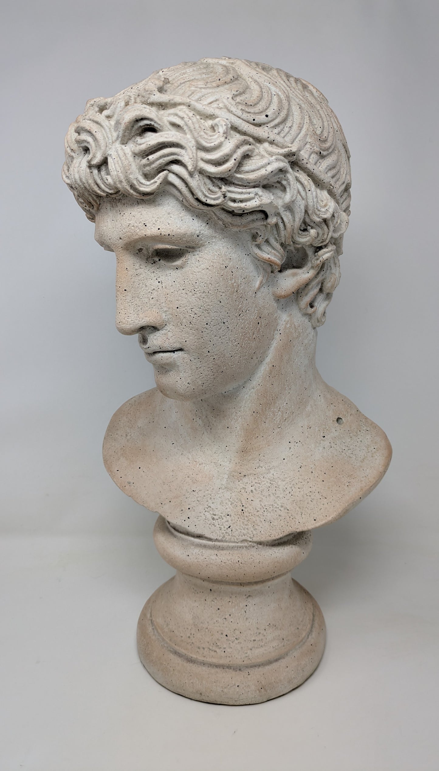 Vintage Greek Bust: "Head of a Victorious Athlete" (1984)