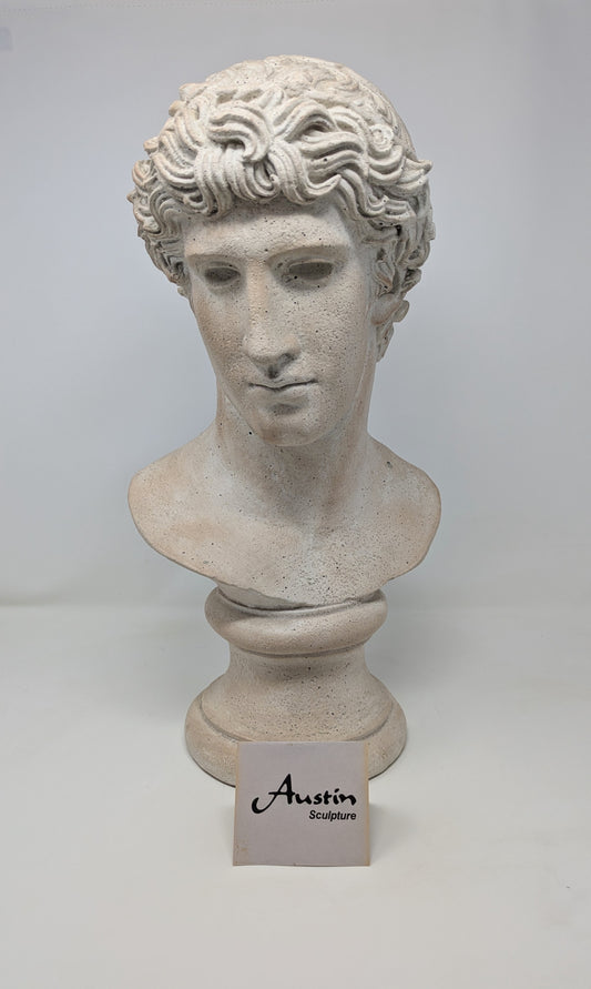 Vintage Greek Bust: "Head of a Victorious Athlete" (1984)