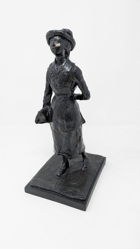 Vintage Degas Sculpture "The School Girl" (Metropolitan Museum of Art Replica)