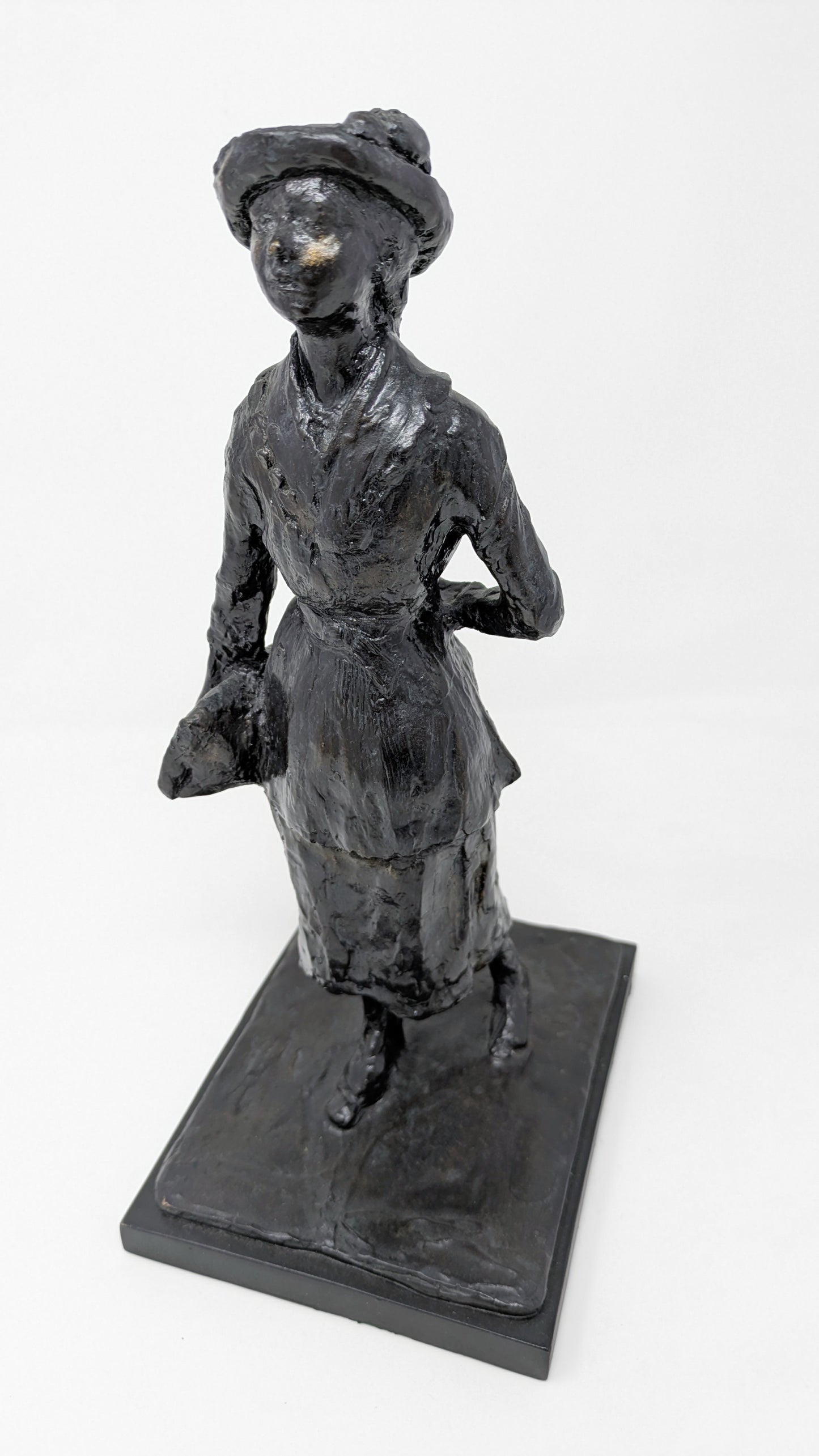 Vintage Degas Sculpture "The School Girl" (Metropolitan Museum of Art Replica)