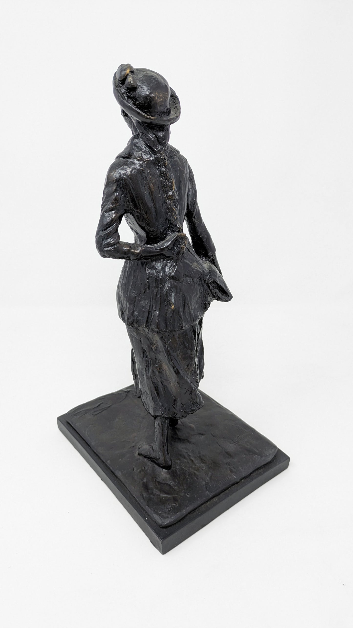 Vintage Degas Sculpture "The School Girl" (Metropolitan Museum of Art Replica)