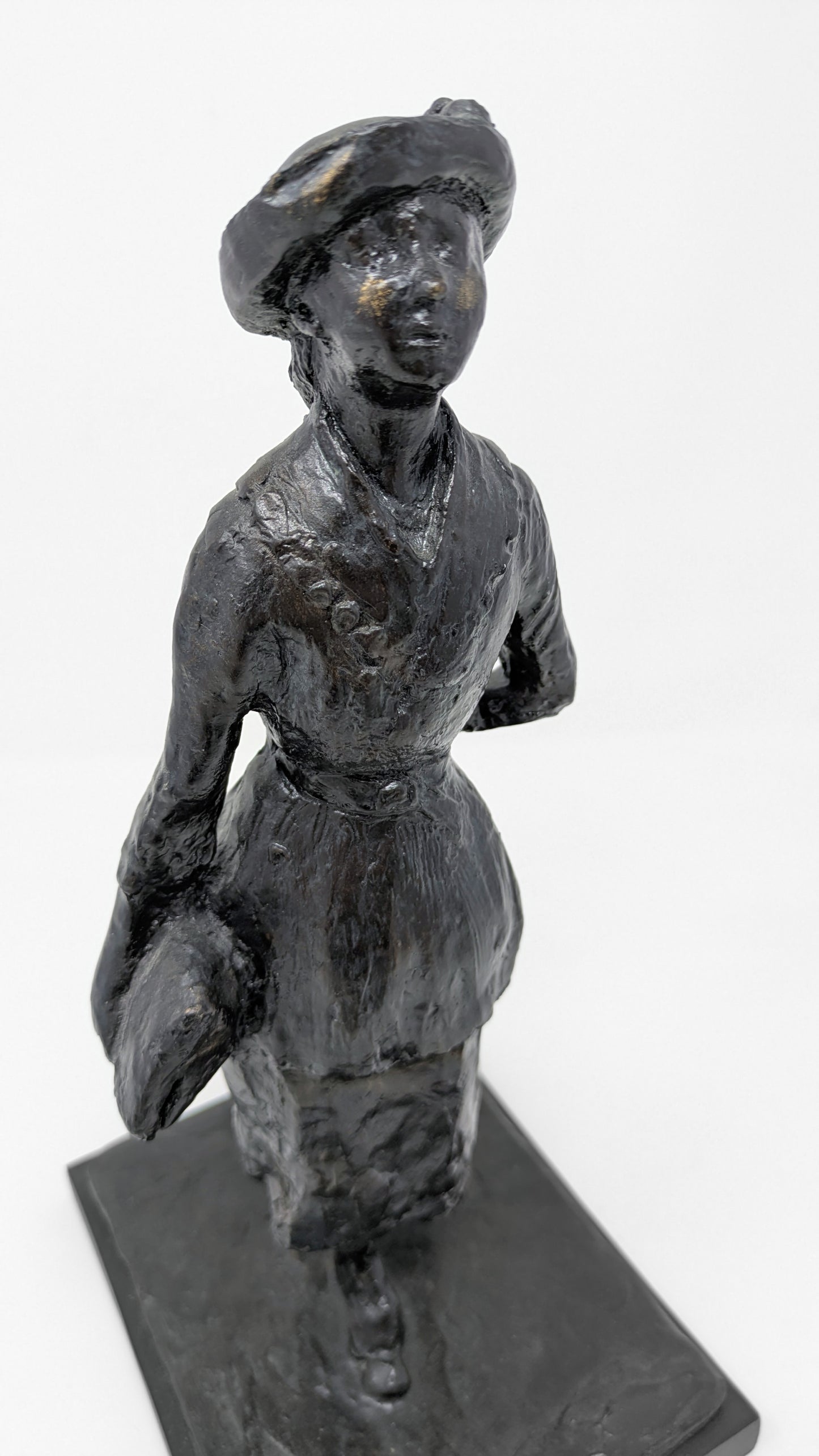 Vintage Degas Sculpture "The School Girl" (Metropolitan Museum of Art Replica)