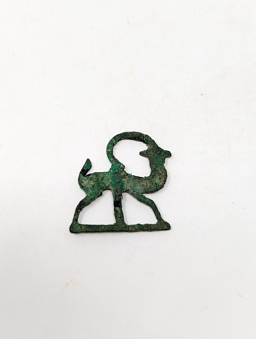 Antique Roman Bronze Ibex Applique (1st Century AD)