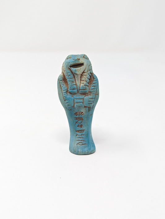 Antique Egyptian Blue Stone Statue: “SOBEK” | Grand Tour Era (c.1780-1920s)